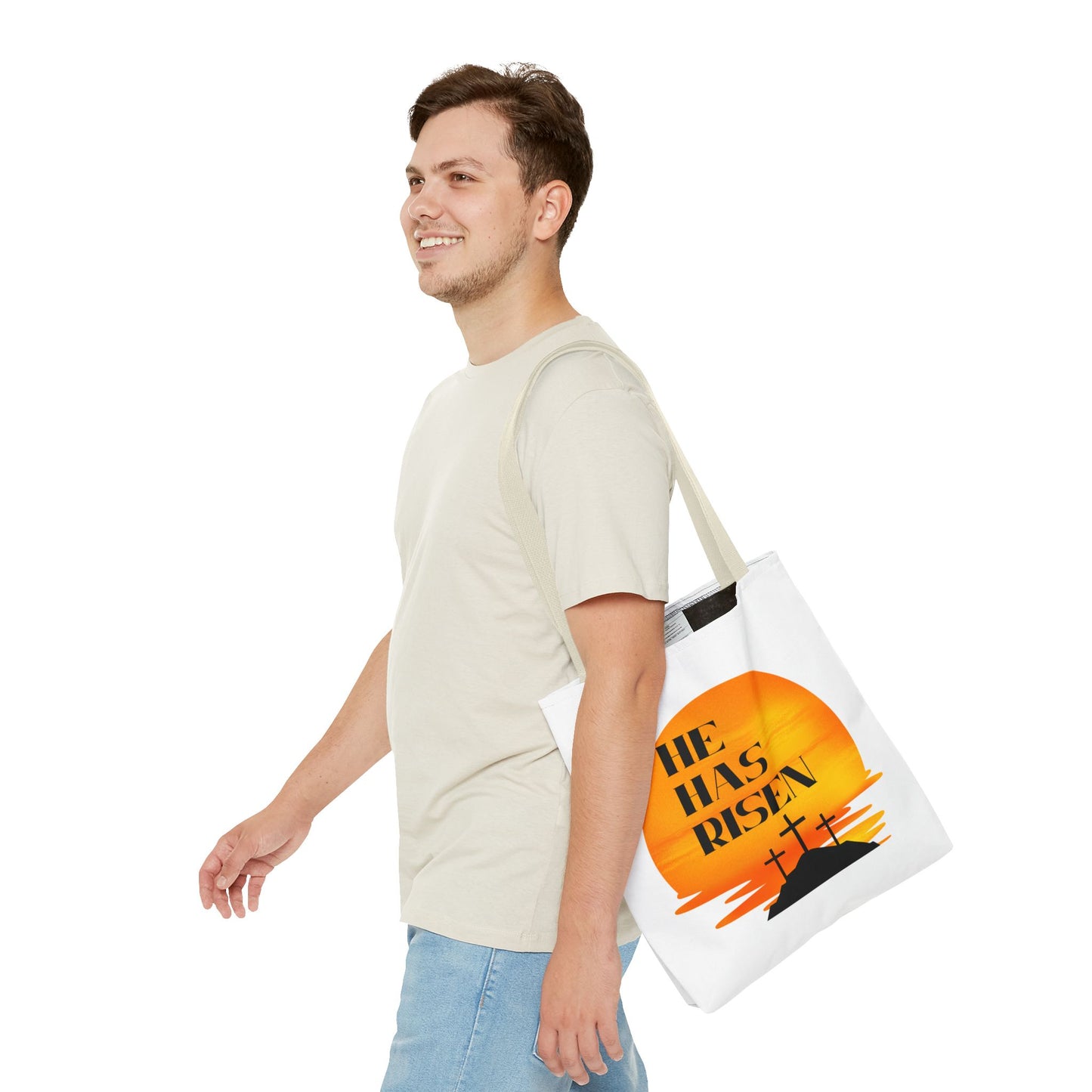 He Has Risen Tote Bag