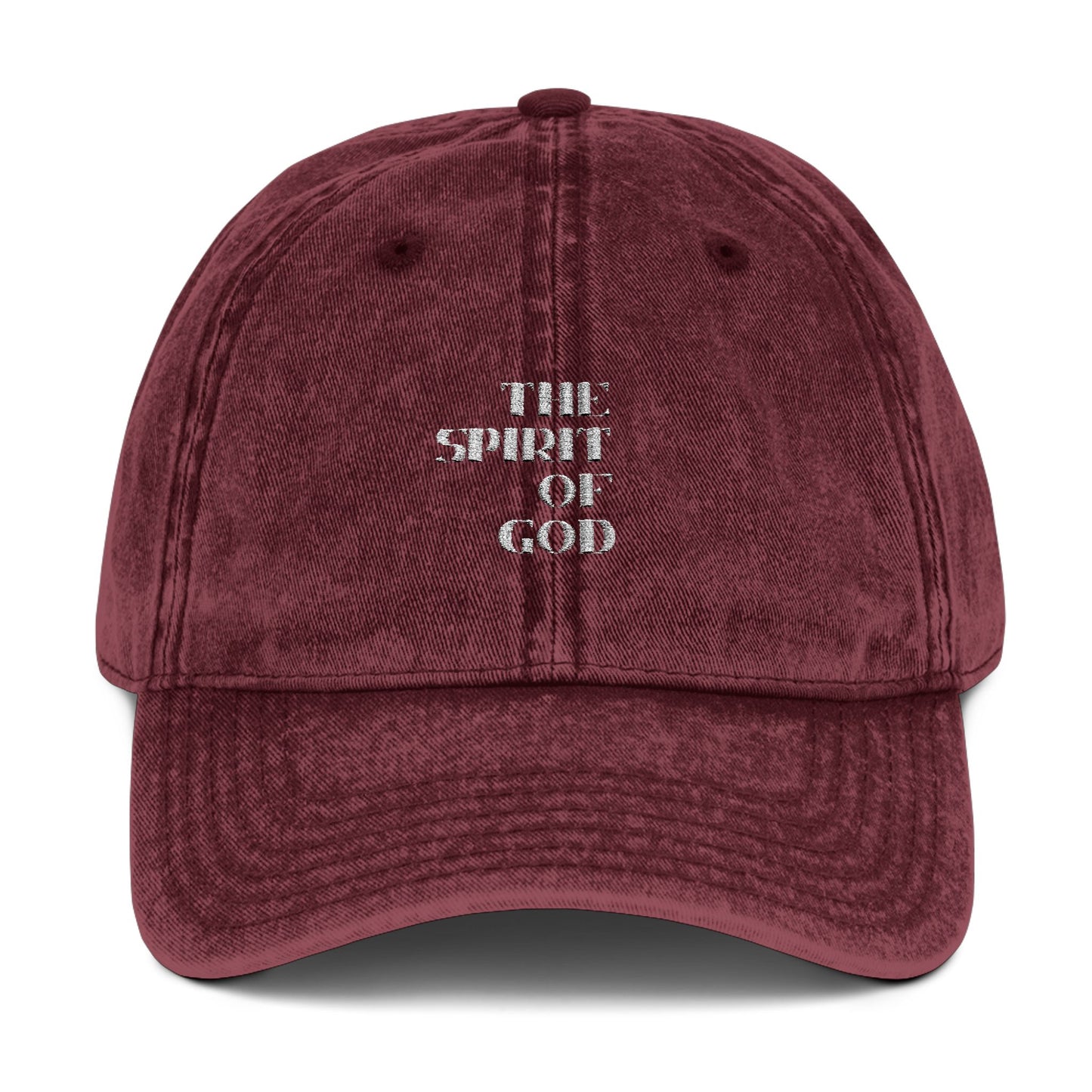 Embroidered Vintage Spirit of God Cap