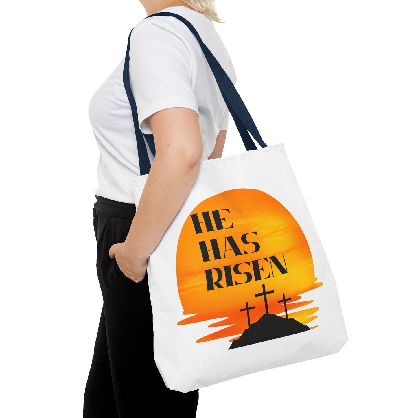 He Has Risen Tote Bag