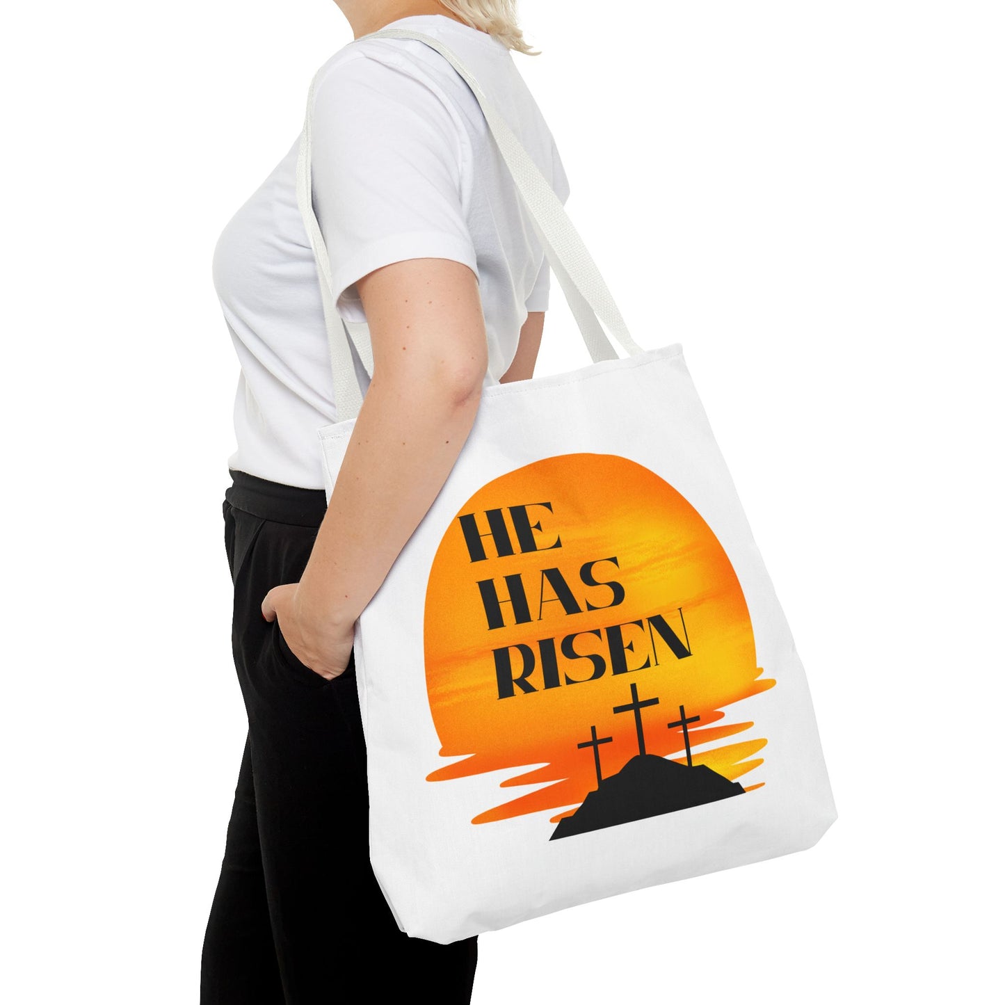 He Has Risen Tote Bag