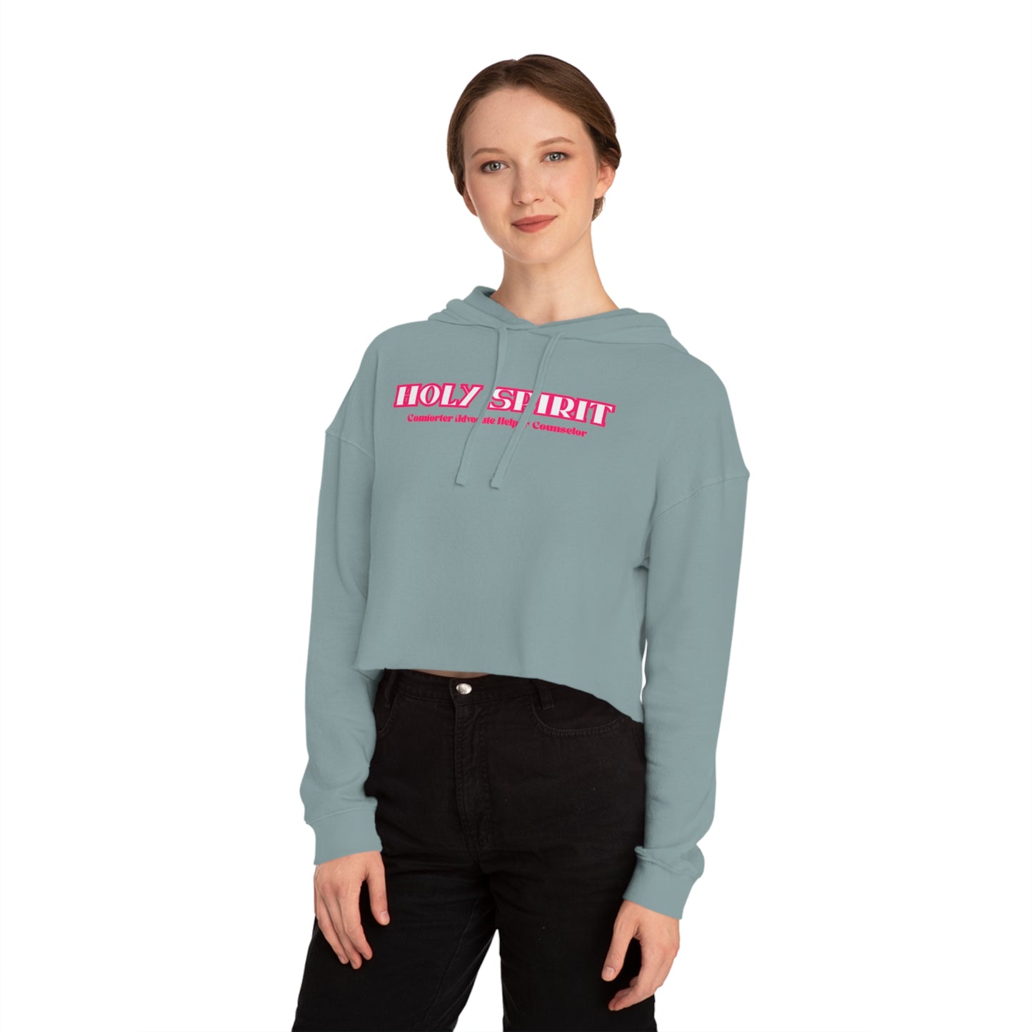 Holy Spirit Cropped Hoodie