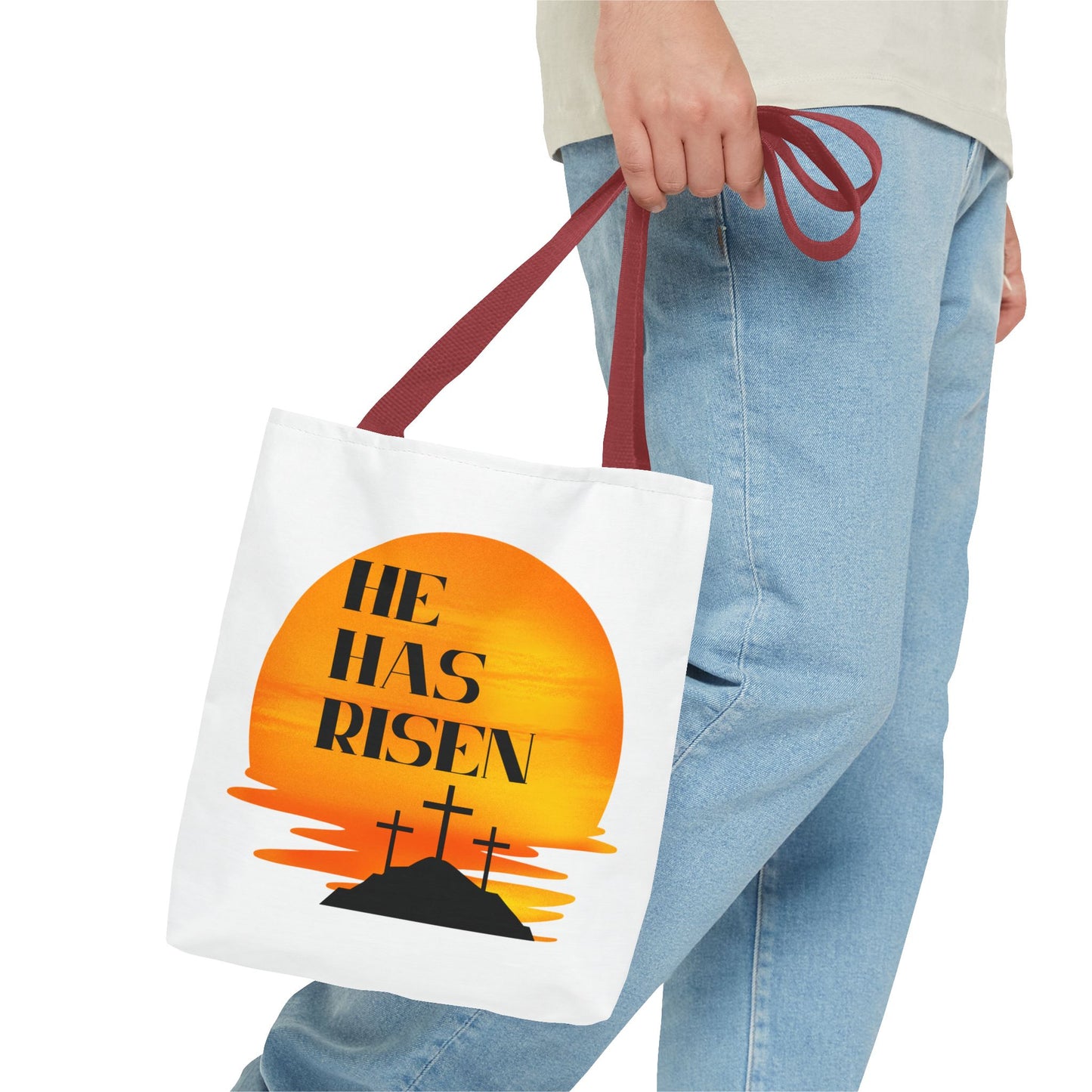 He Has Risen Tote Bag