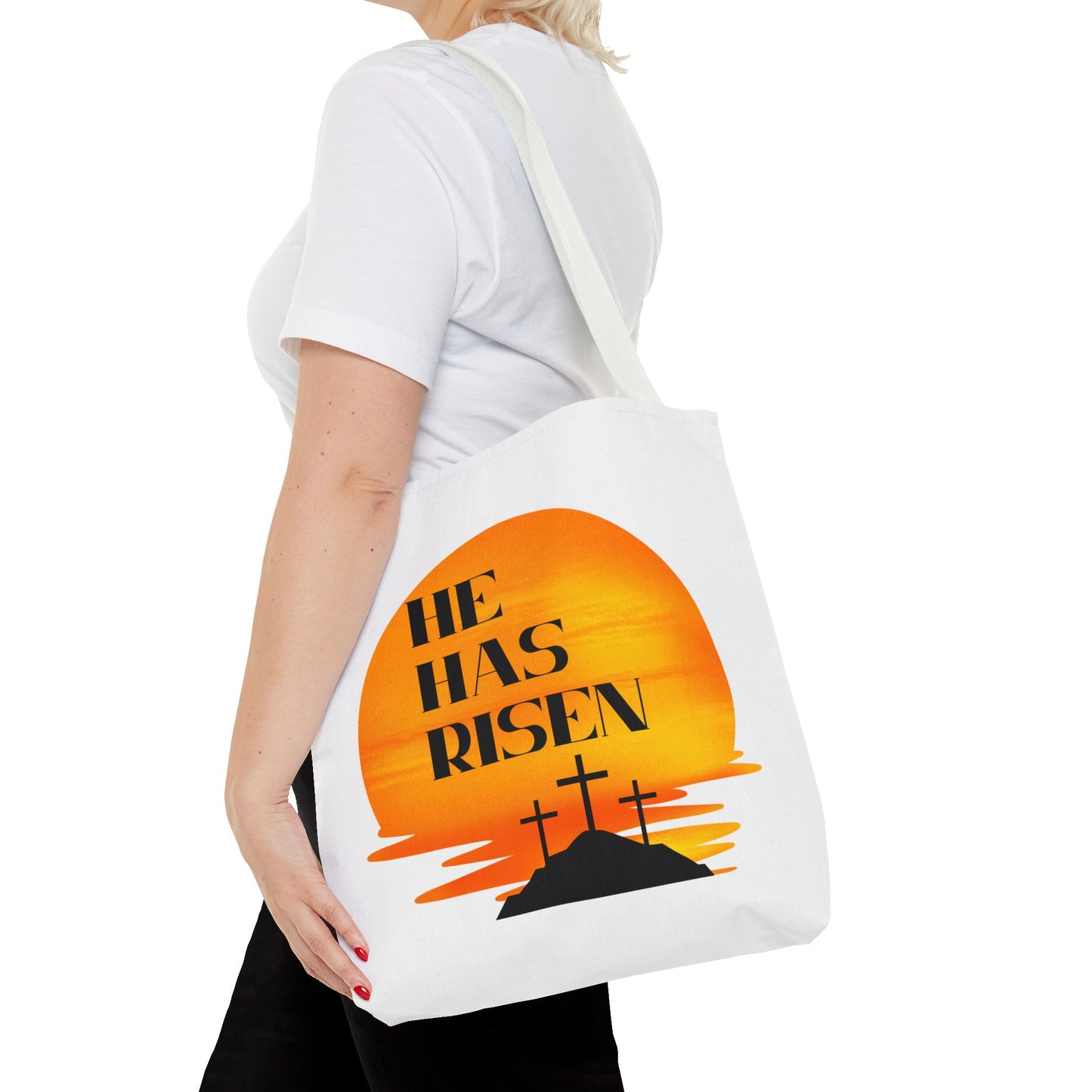 He Has Risen Tote Bag