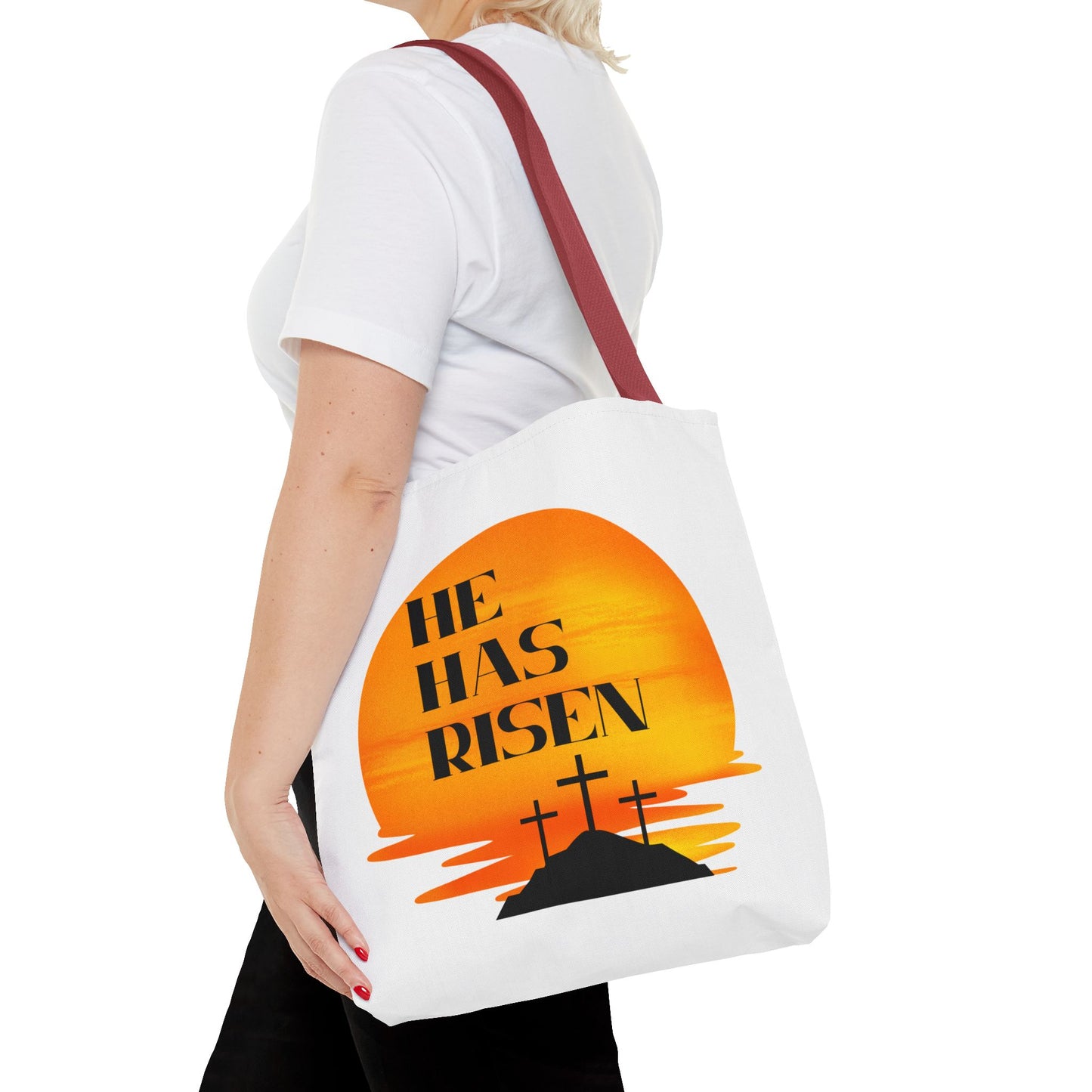He Has Risen Tote Bag