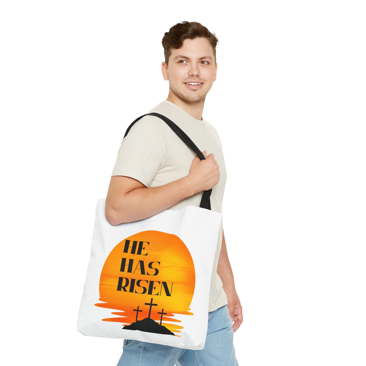 He Has Risen Tote Bag