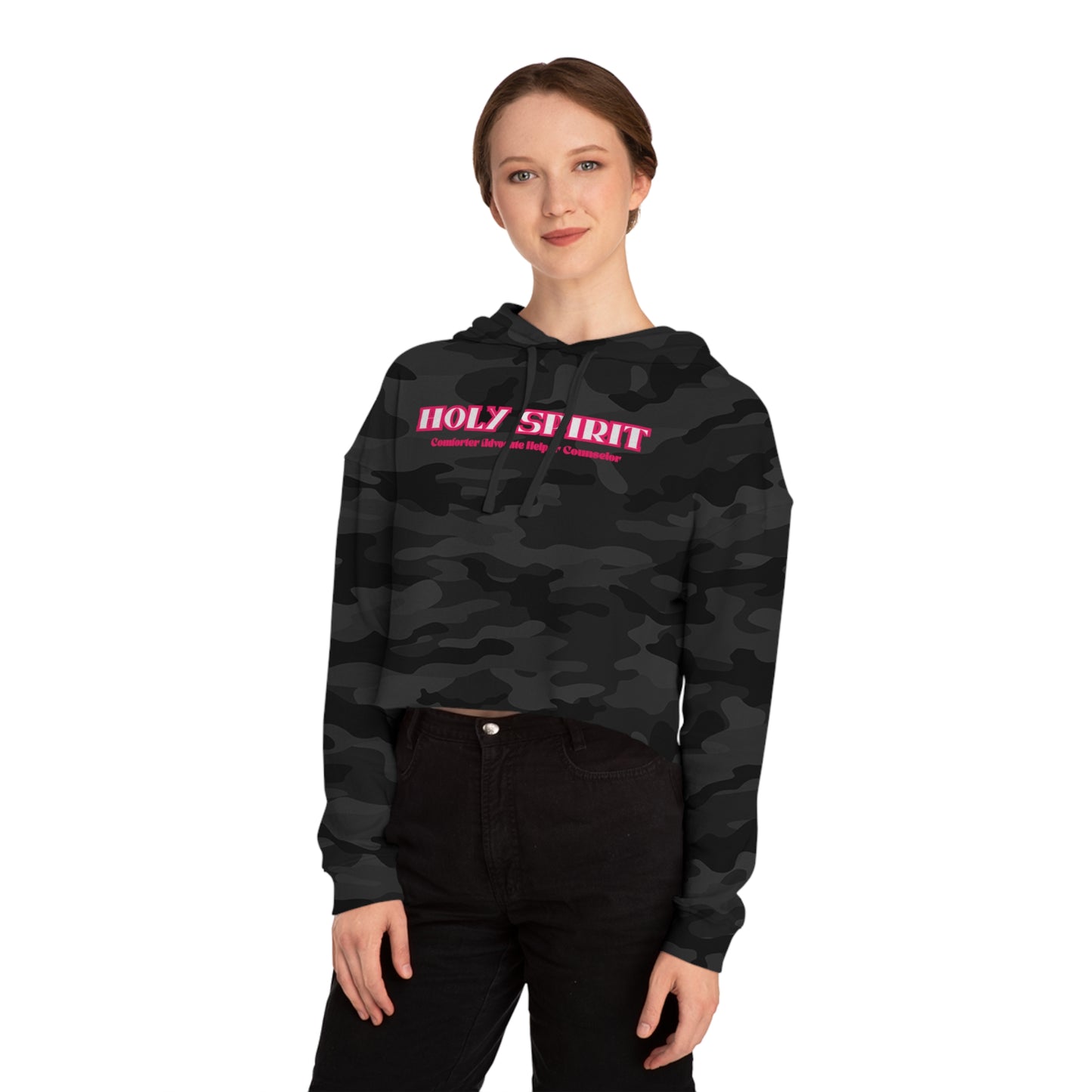 Holy Spirit Cropped Hoodie