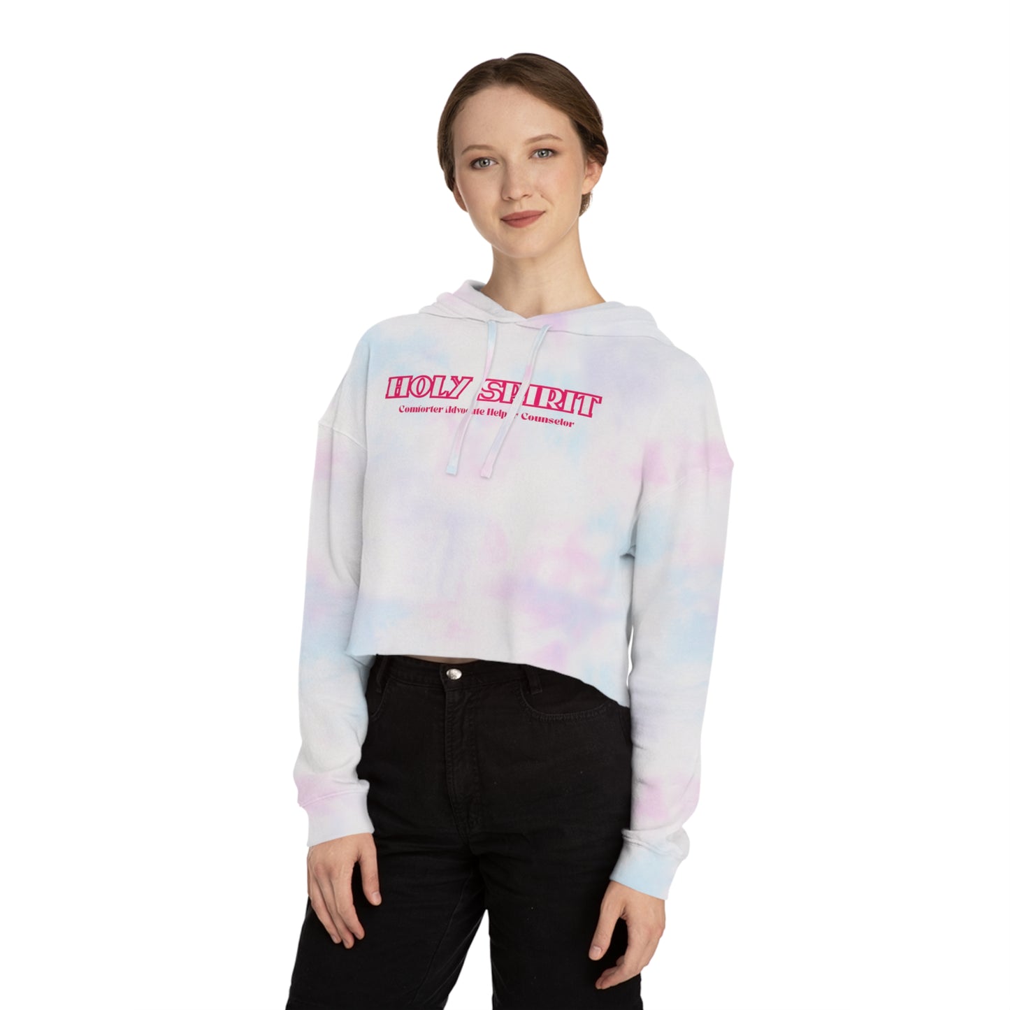 Holy Spirit Cropped Hoodie