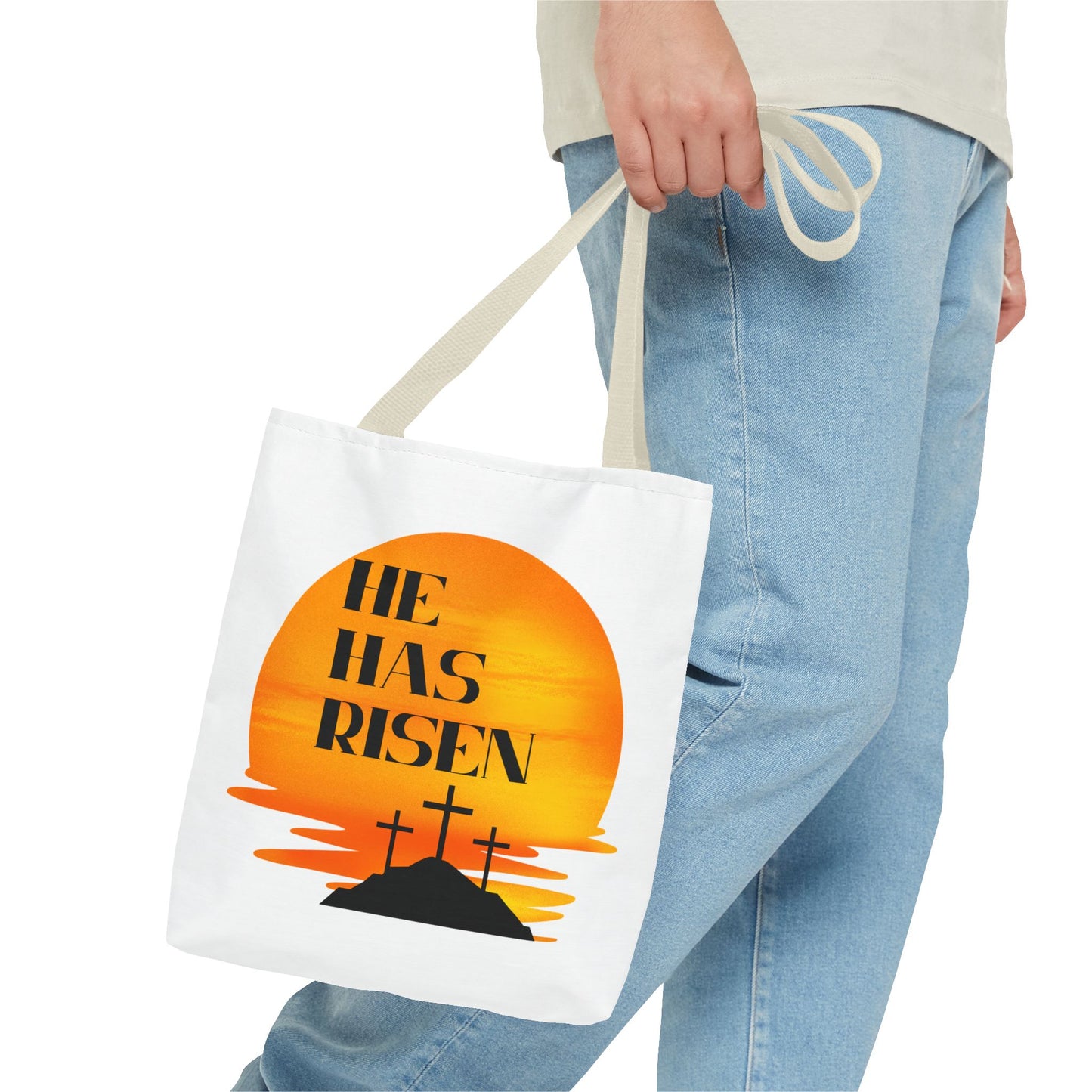 He Has Risen Tote Bag