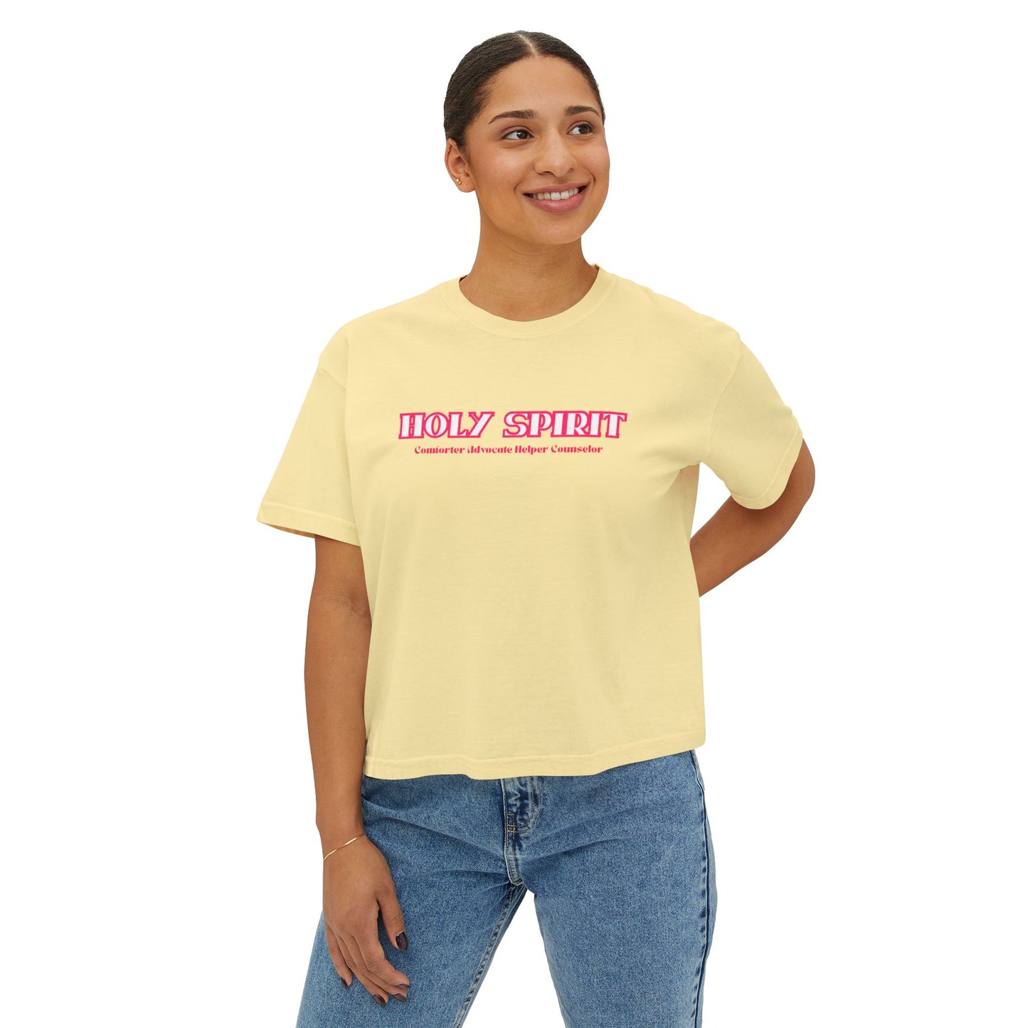 Women's Holy Spirit Boxy Tee
