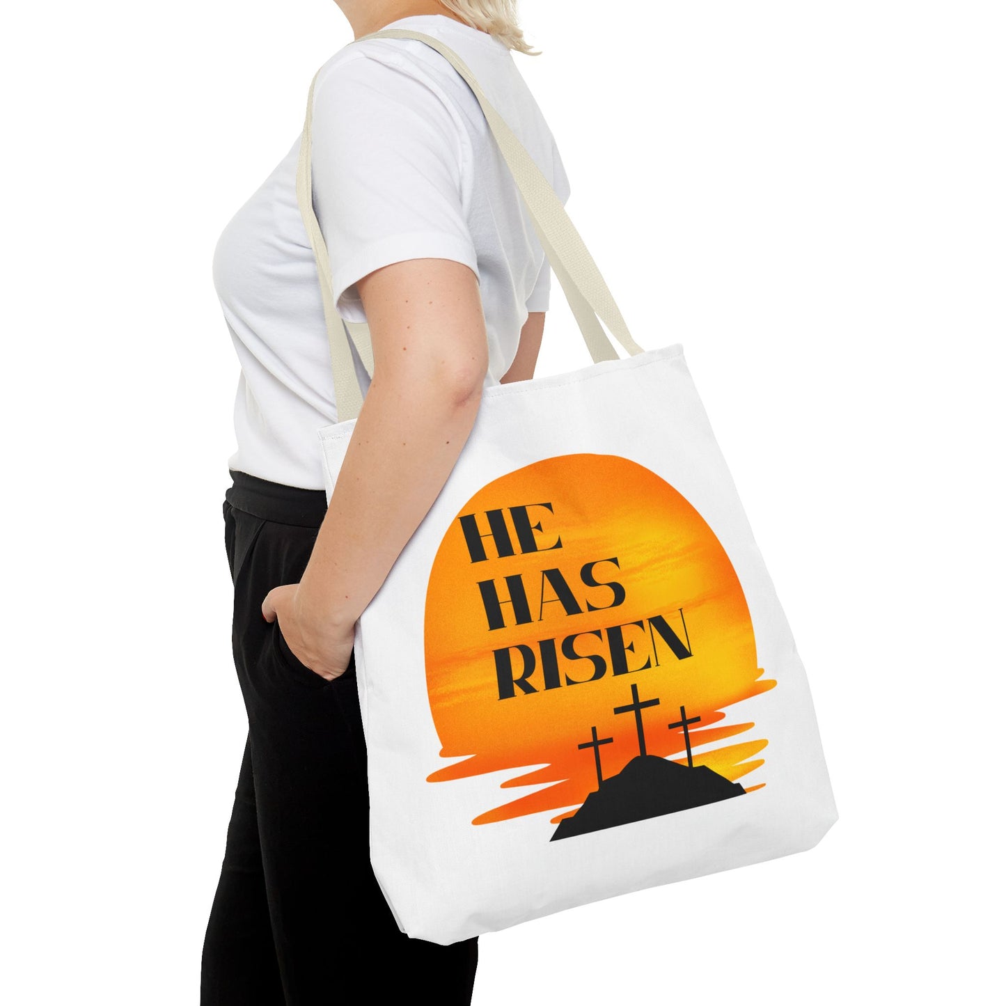 He Has Risen Tote Bag