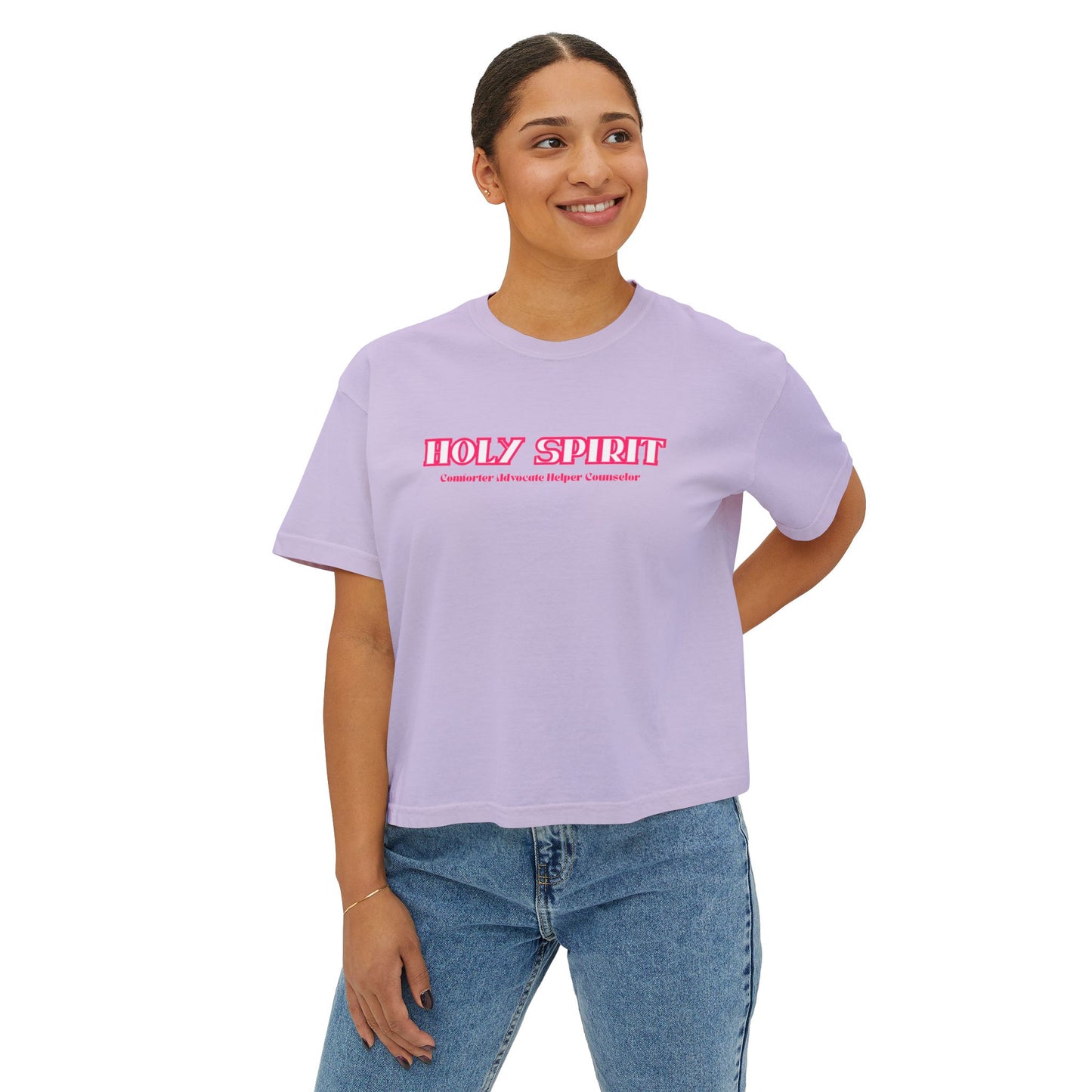 Women's Holy Spirit Boxy Tee