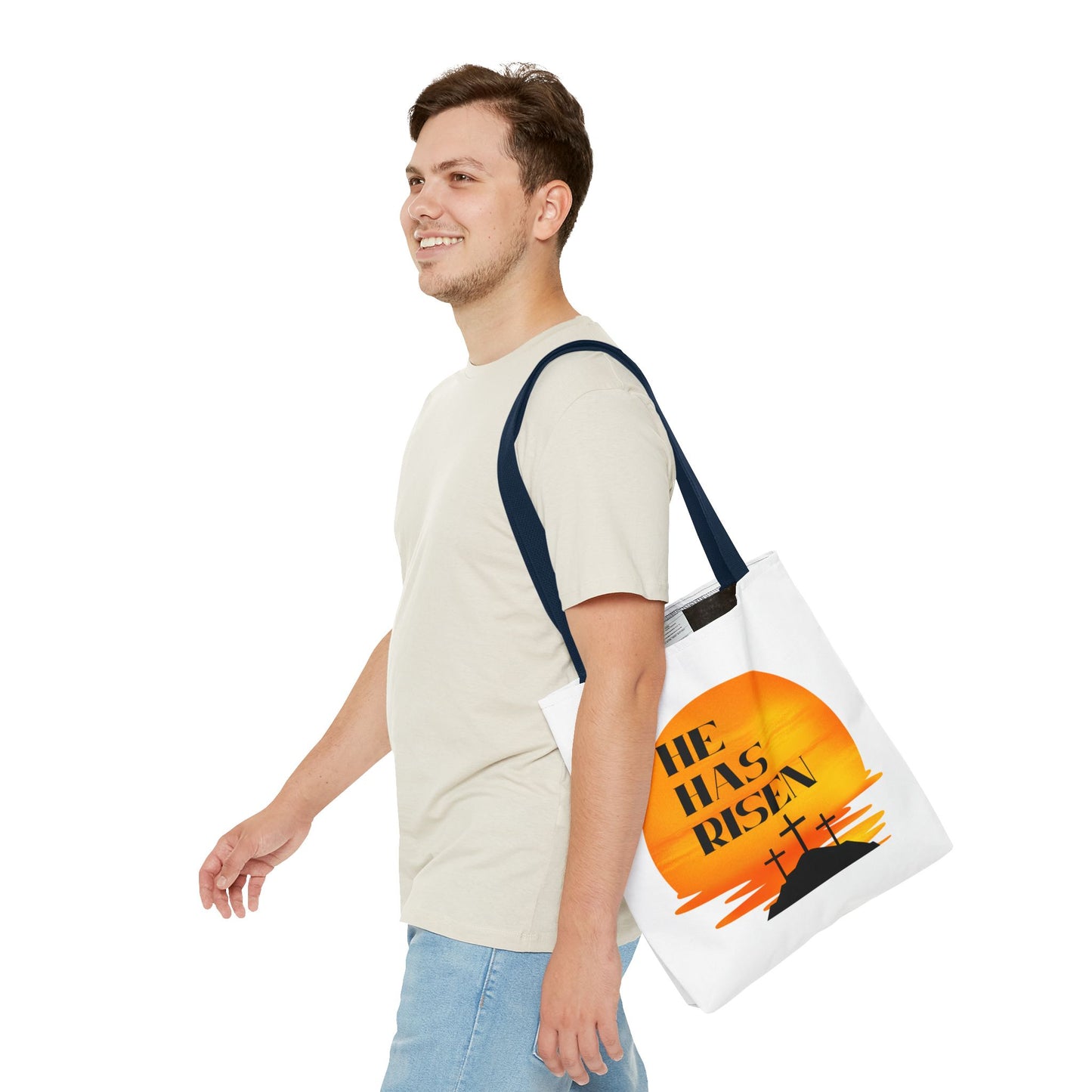 He Has Risen Tote Bag