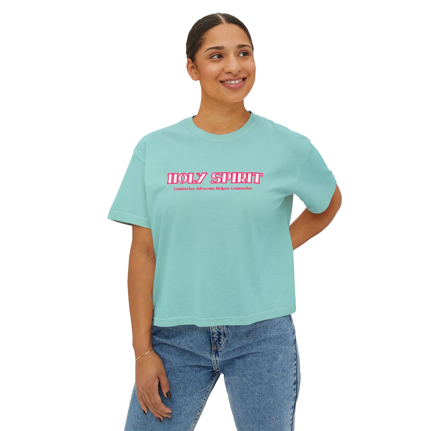 Women's Holy Spirit Boxy Tee