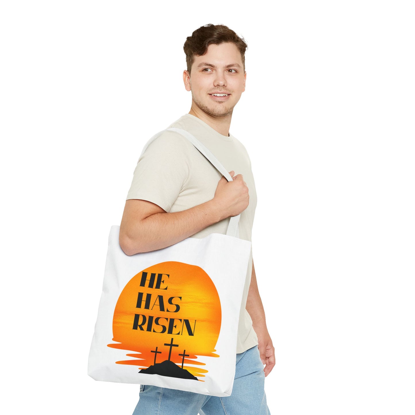 He Has Risen Tote Bag