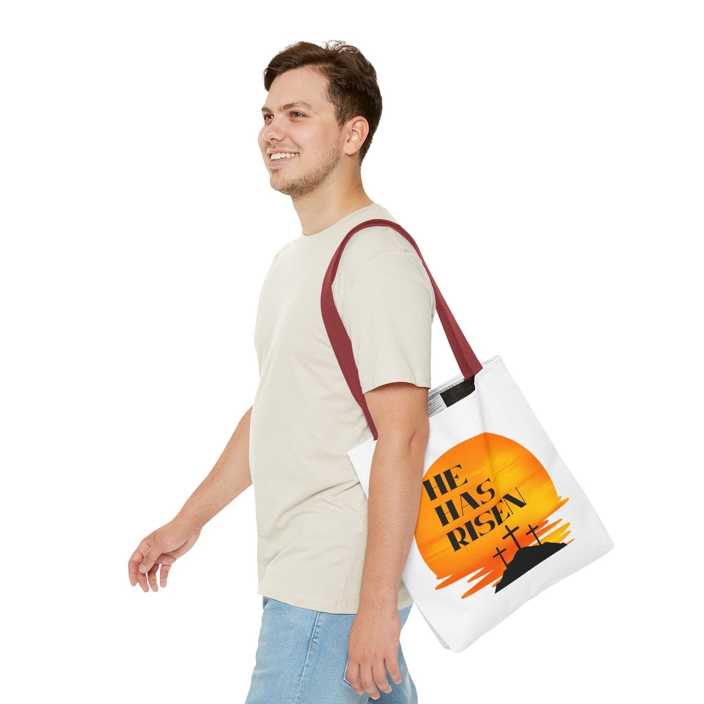 He Has Risen Tote Bag