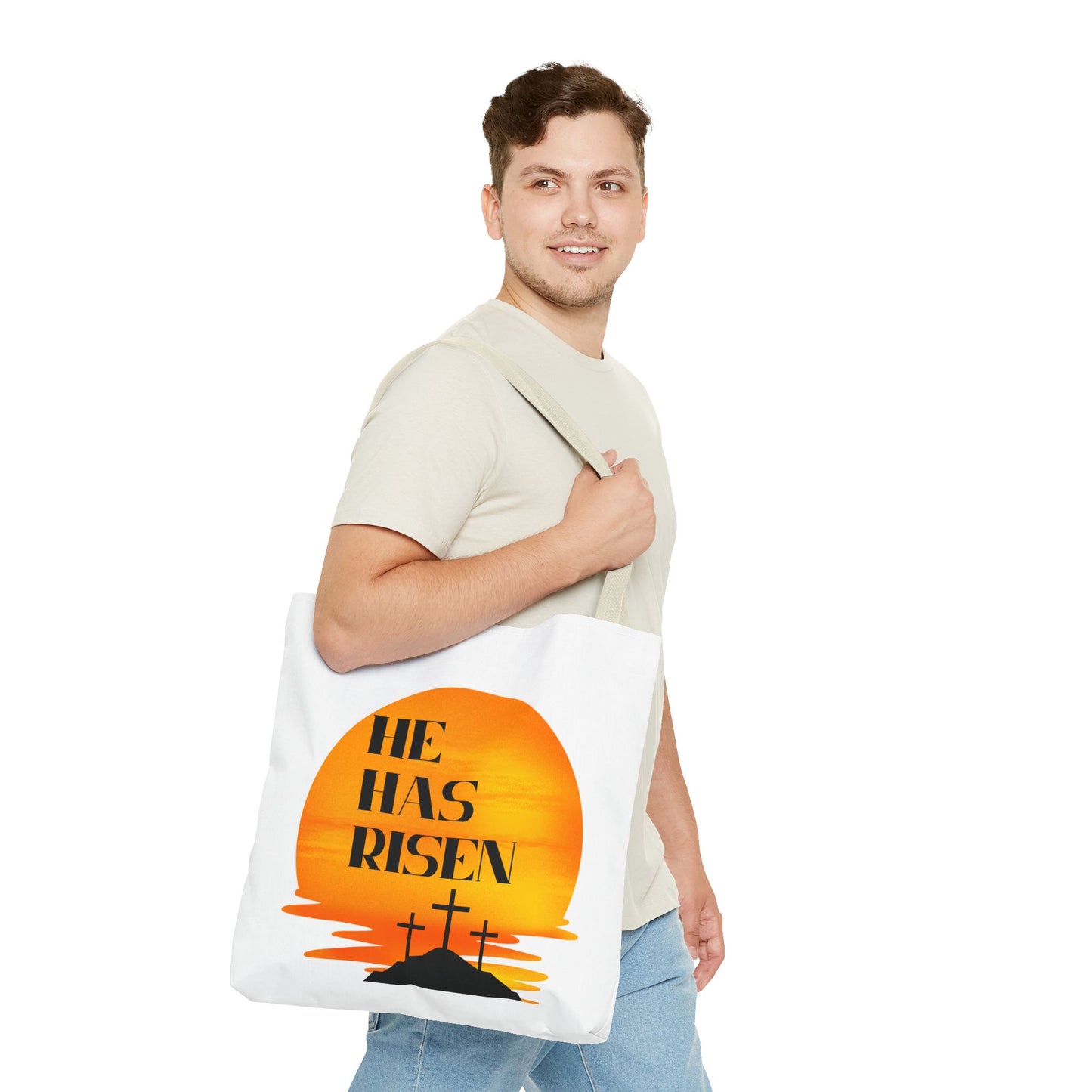 He Has Risen Tote Bag