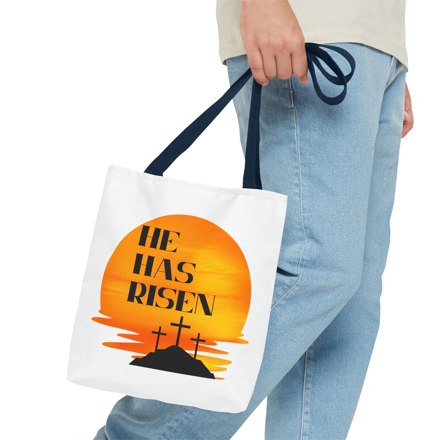 He Has Risen Tote Bag
