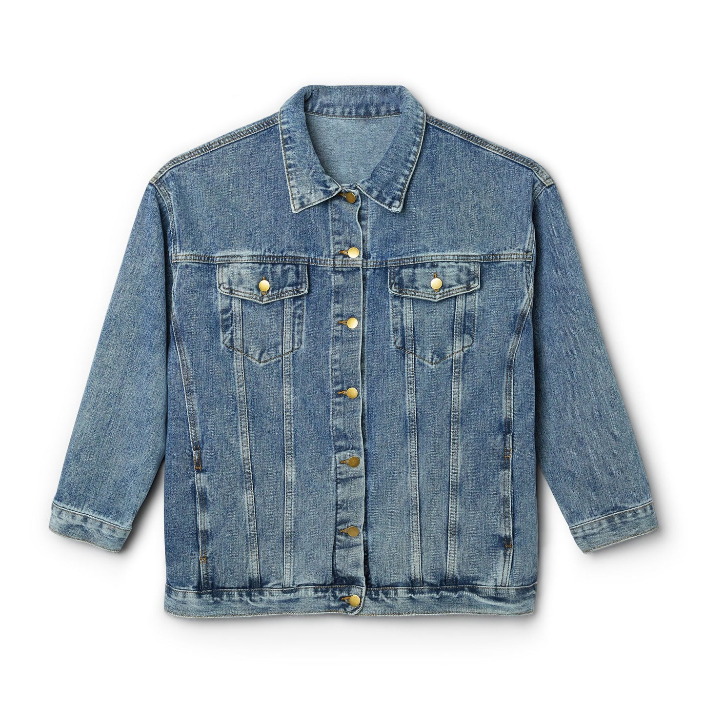 Women's God is Within Her Denim Jacket