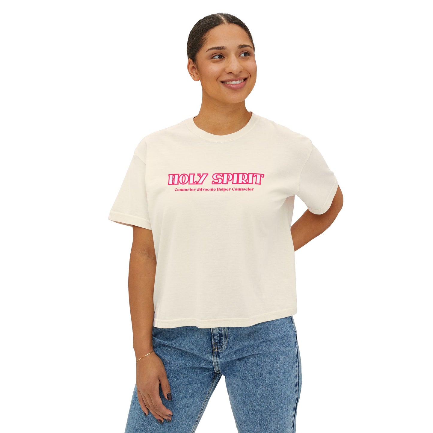 Women's Holy Spirit Boxy Tee